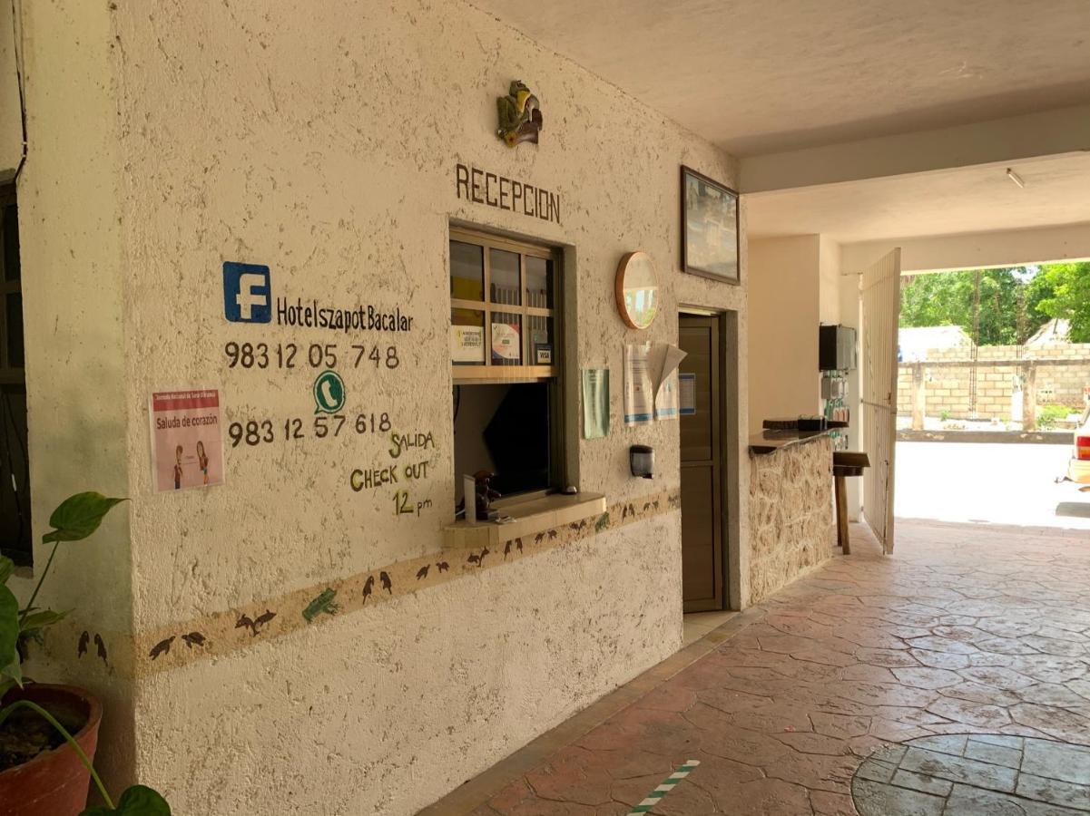 Szapot Hotel Bacalar Kültér fotó