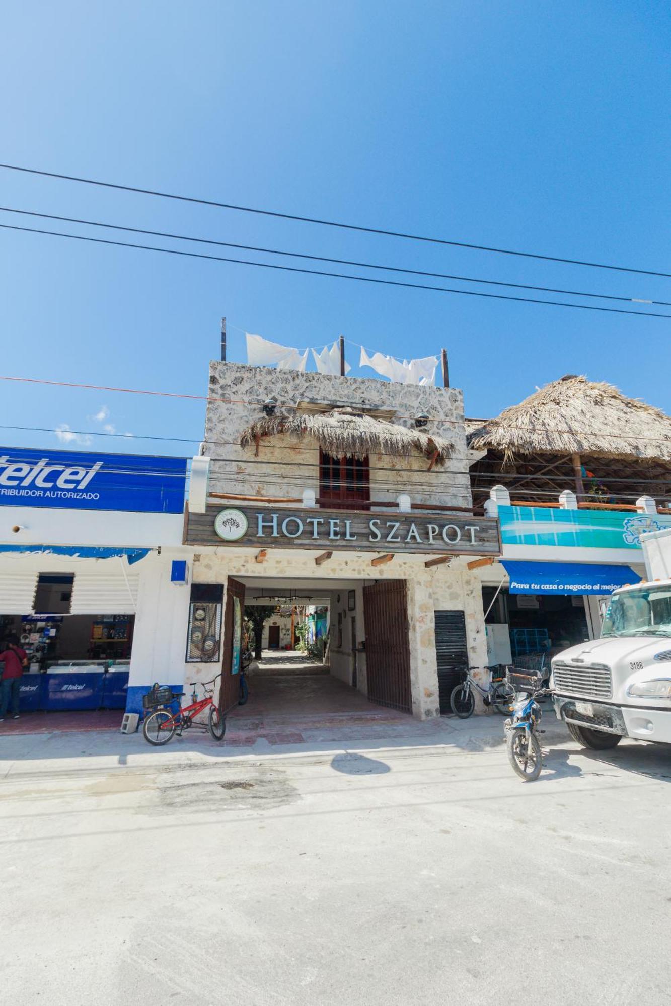 Szapot Hotel Bacalar Kültér fotó