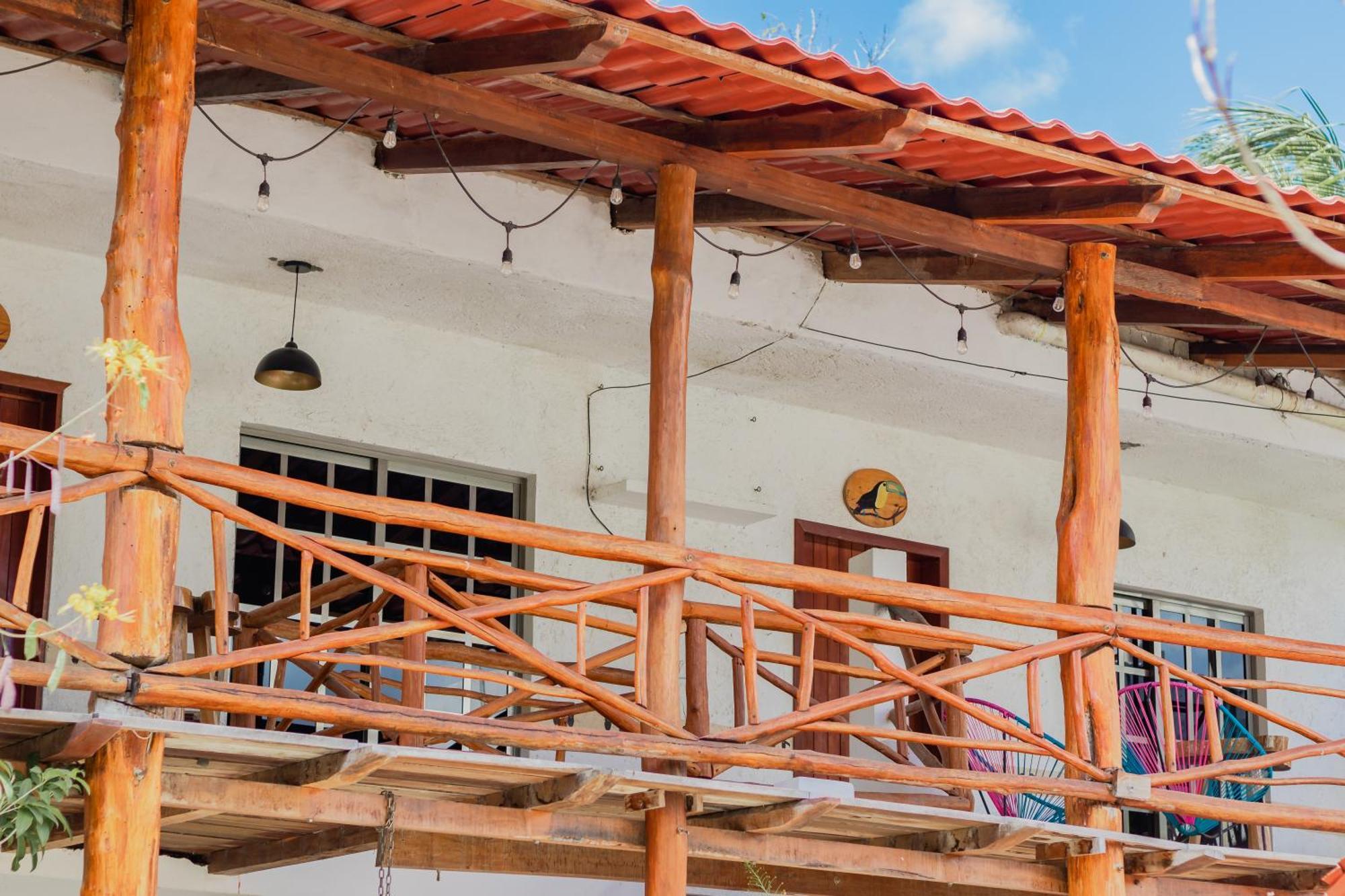 Szapot Hotel Bacalar Kültér fotó