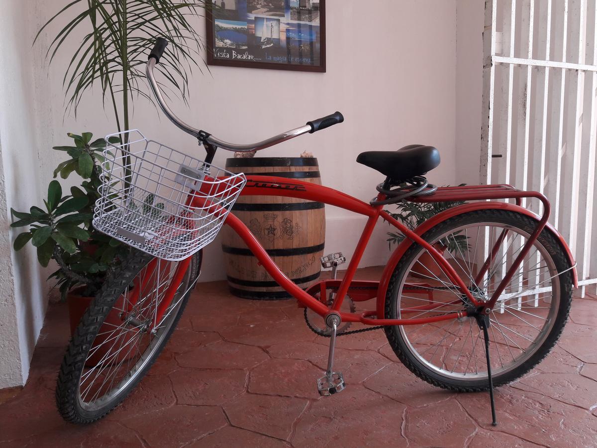 Szapot Hotel Bacalar Kültér fotó